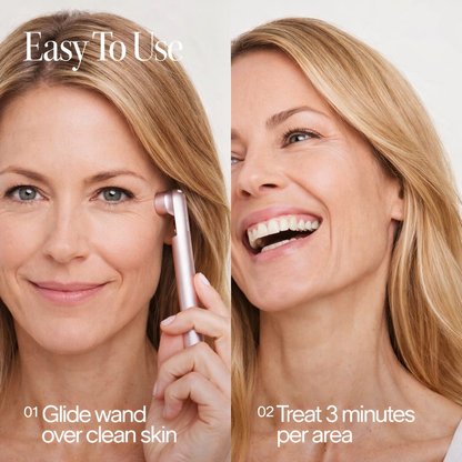 AuraLuxe™ Advanced 4-in-1 Red Light Therapy Wand