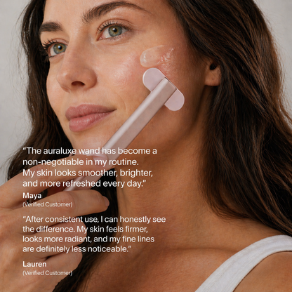 AuraLuxe™ Advanced 4-in-1 Red Light Therapy Wand